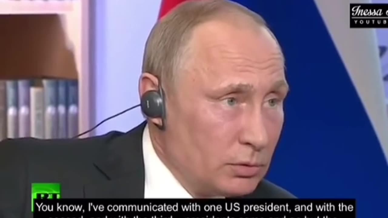 President putin tells us who runs the USA