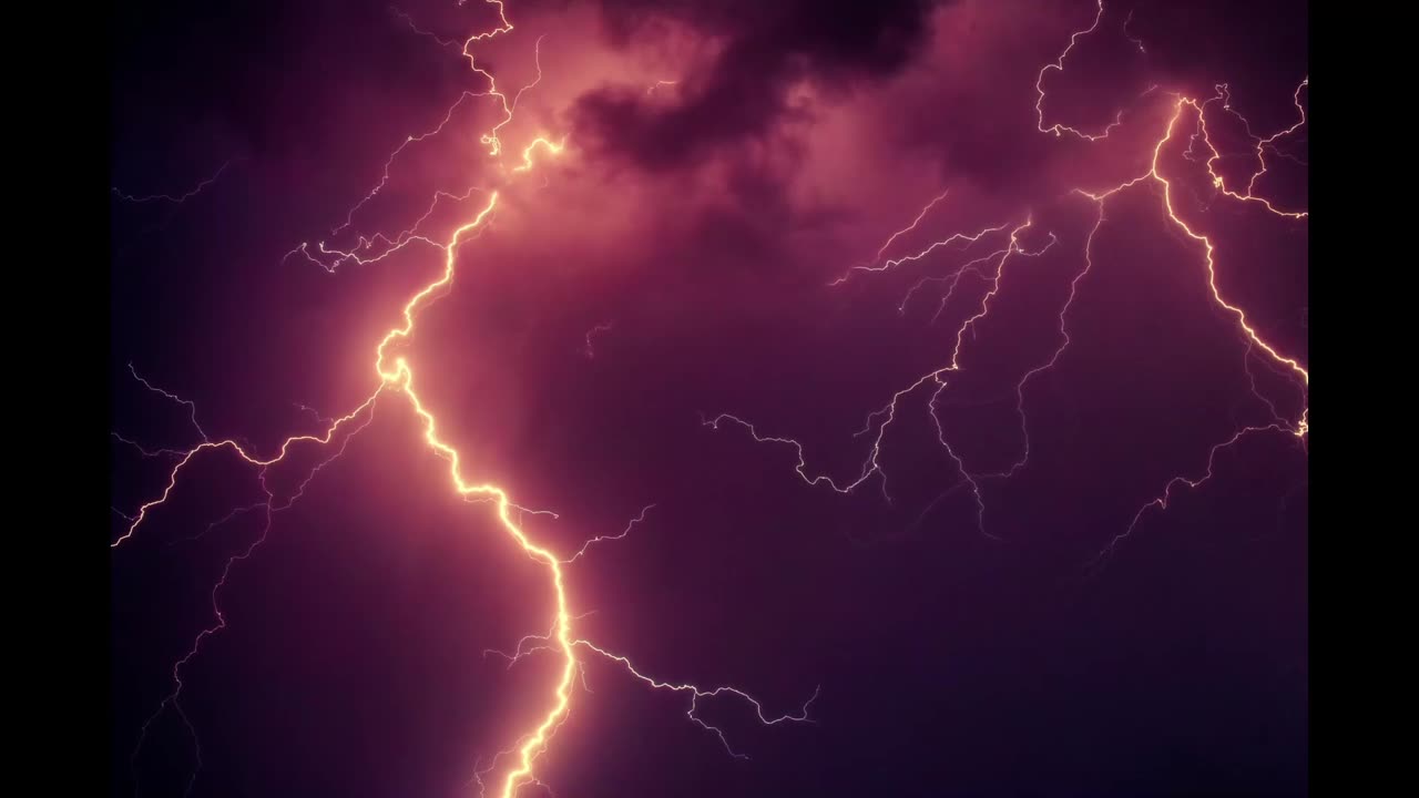 rain, thunder, lightning, 1hr meditation Sounds to Sleep, Study, Relax & Reduce Stress