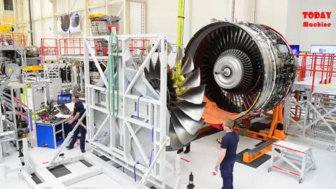 Incredible Airbus building & assembling process. Amazing airplane propeller manufacturing.