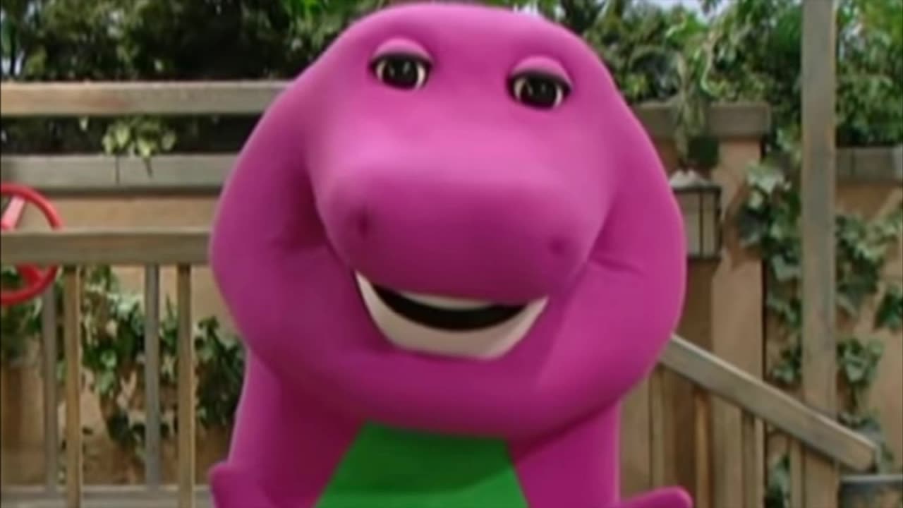 BARNEY FEEDS STARVING CHILDREN