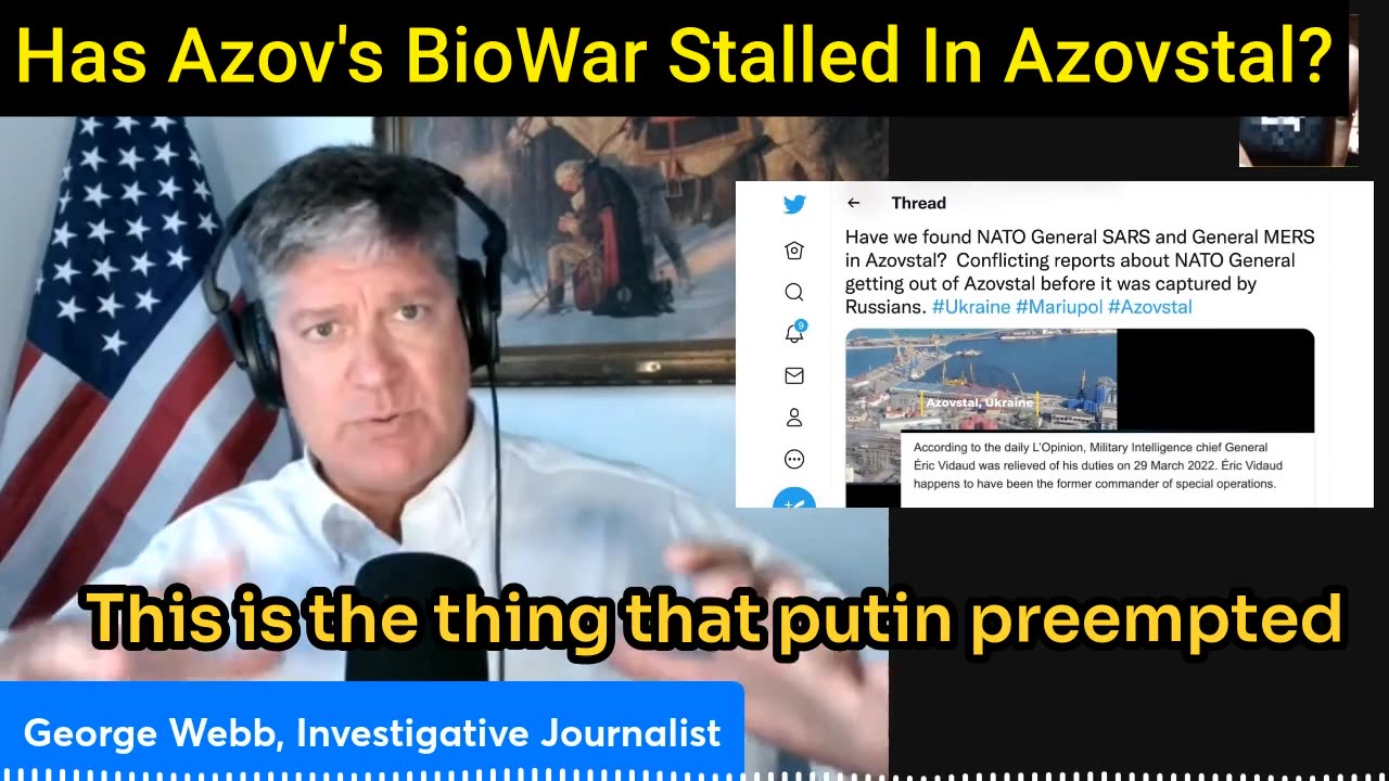 Azov's BioWar Stalled At Azovstal?