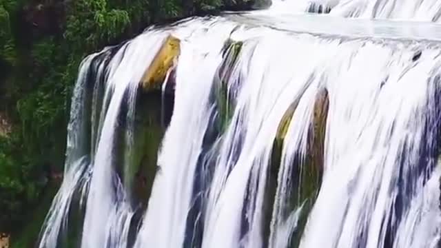 It is said that Huangguoshu waterfall, which is very famous in China