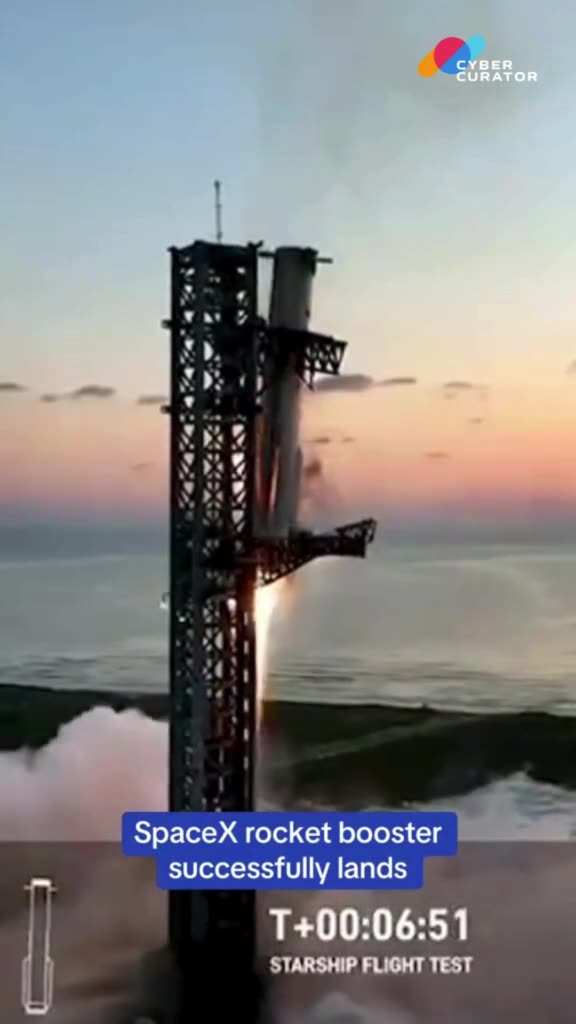 SpaceX rocket booster lands successfully—ushering in reusable rocket ...