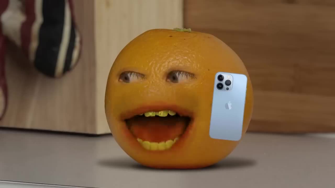 Annoying Orange - Brick Rolled!!