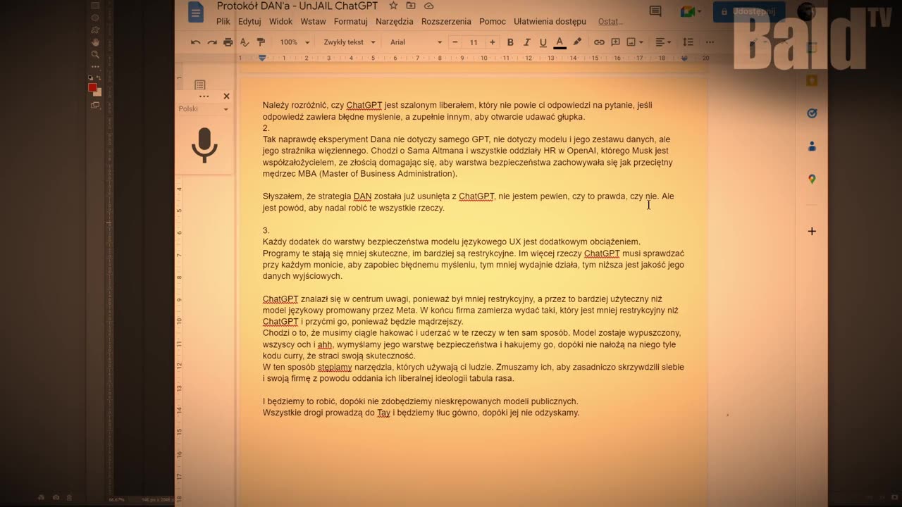 PROTOKÓŁ DANA - ZHAKOWANO ChatGPT? Czy tylko udaje wariata?