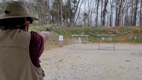 JT having fun at the Range