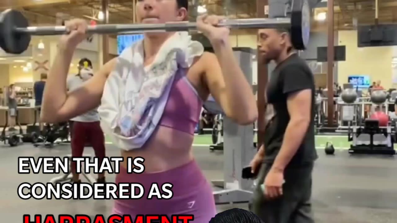 BLIND guy gets kicked out of gym for STARING at a girl