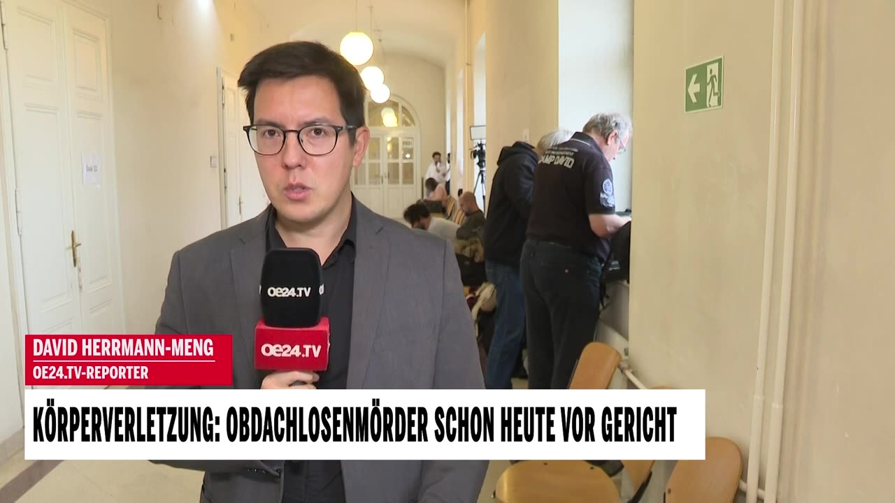Körperverletzung: Obdachlosenmörder schon heute vor Gericht