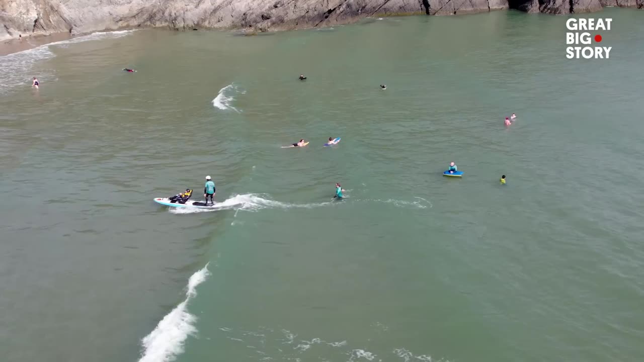 The Surfing School for People With Disabilities