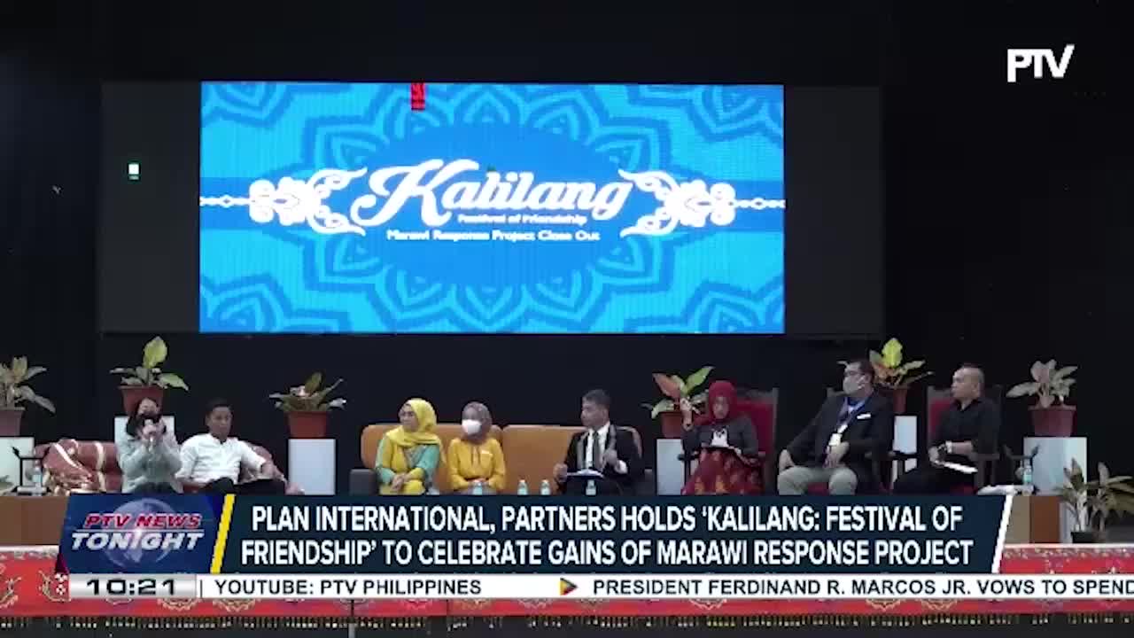 Plan International, partners hold ‘Kalilang Festival of Friendship’ to celebrate gains of Marawi re