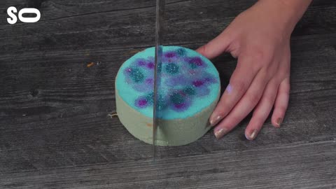 ASMR FOAM CUTTING