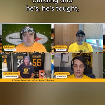 Zac Agrees With Ramon Foster On Cam Sutton