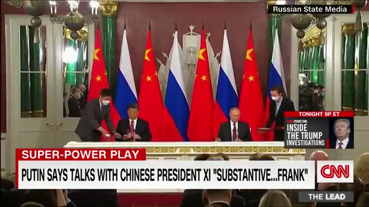 Putin and Xi Alliance