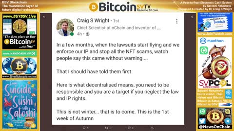 SirToshi Quotes: Lawsuits Flying