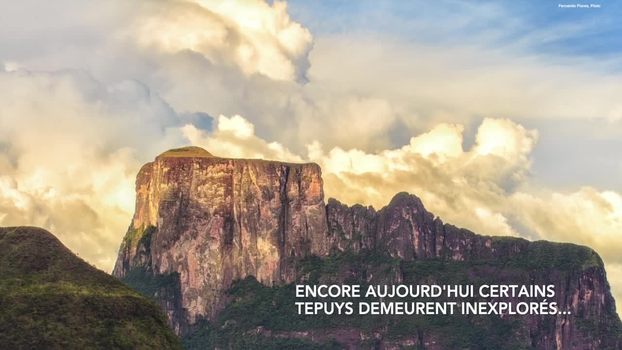 Les tepuys, mystérieuses montagnes du Vene