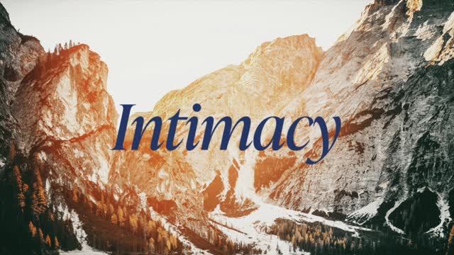 Intimacy