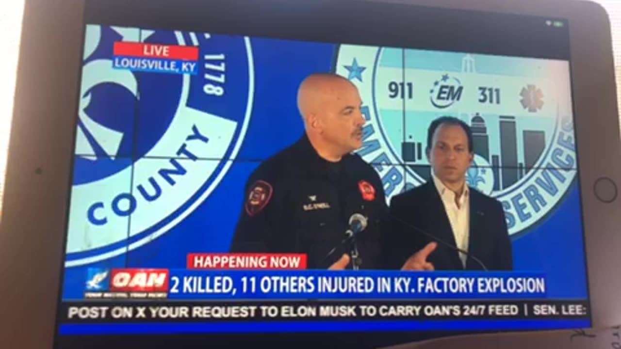 🦅 OAN 2 killed, 11 others injured in Kentucky factory explosion 💥 Wednesday 10:25 am 11/12/24