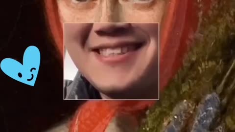 Power of a simple smile. Just look at the changes in the eyes
