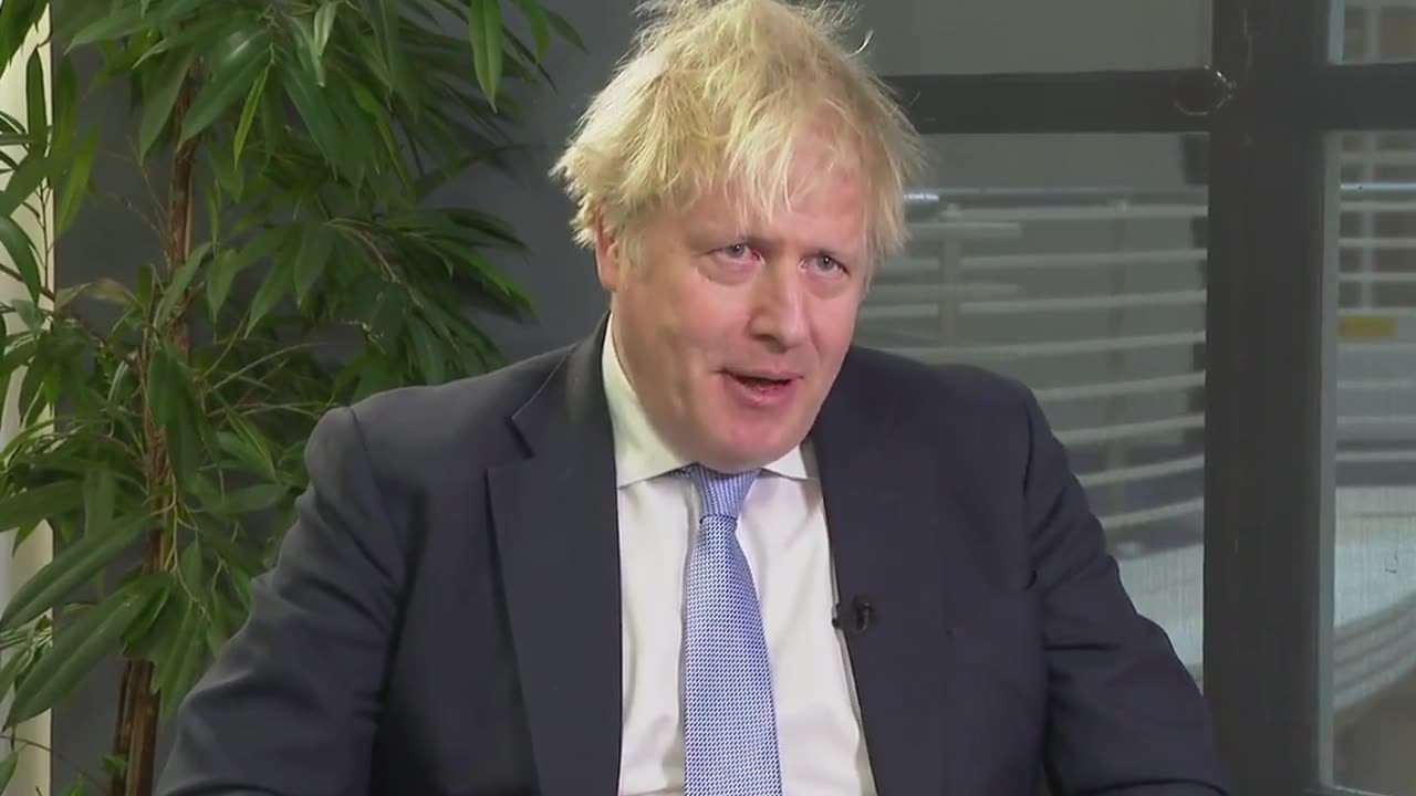 NEW - Boris Johnson now says "absolutely no evidence"