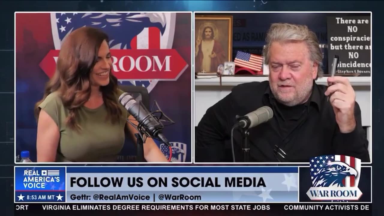 Nancy Mace fiscal Hawk with a set of literal balls in the War Room today