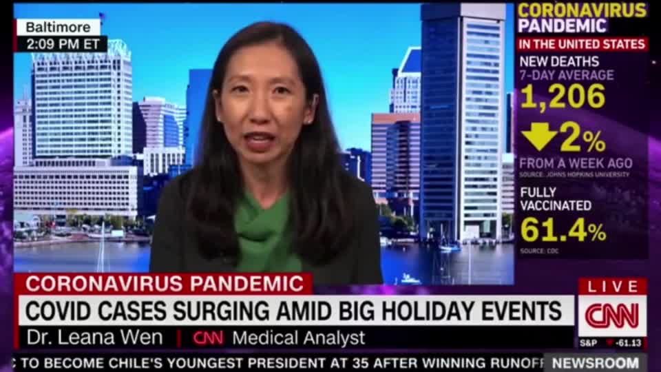 Dr. Leana Wen, "Cloth Masks Are Little More than Facial Decorations"