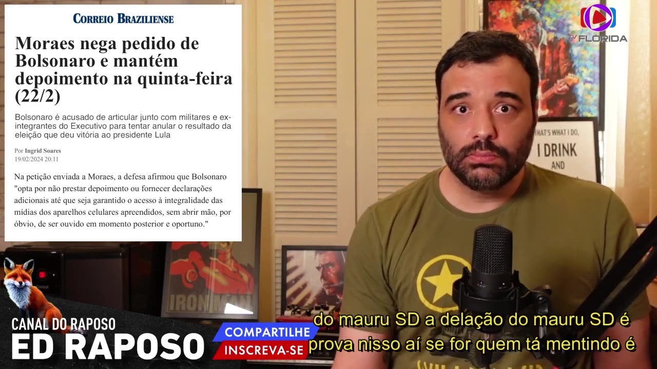 A TENSÃO AUMENTA - ED RAPOSO