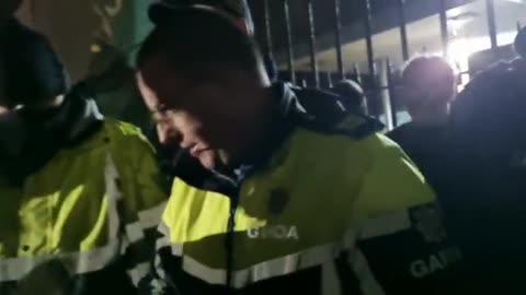 Looks like the public order unit has been brought into Mullingar.