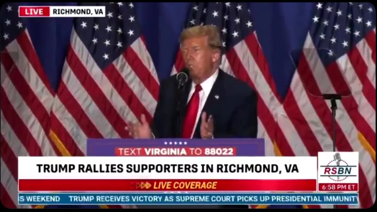 240303 TRUMP RALLIES SUPPORTERS IN RICHMOND VA.mp4