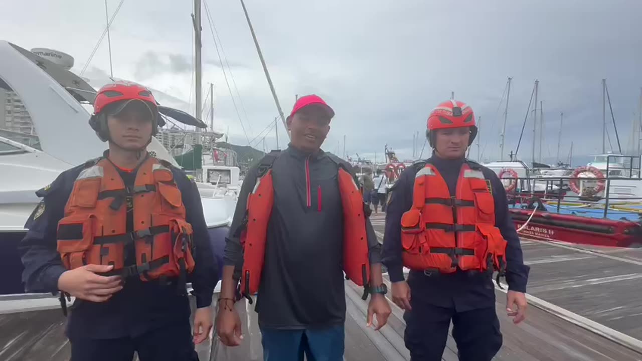 Armada de Colombia rescata a un ciudadano en isla Aguja, Magdalena