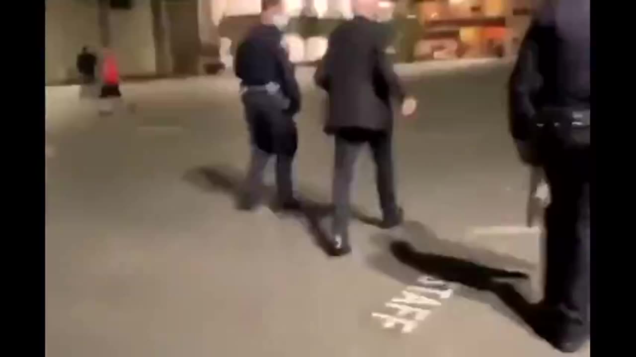 A video allegedly showing Joe Biden's body double