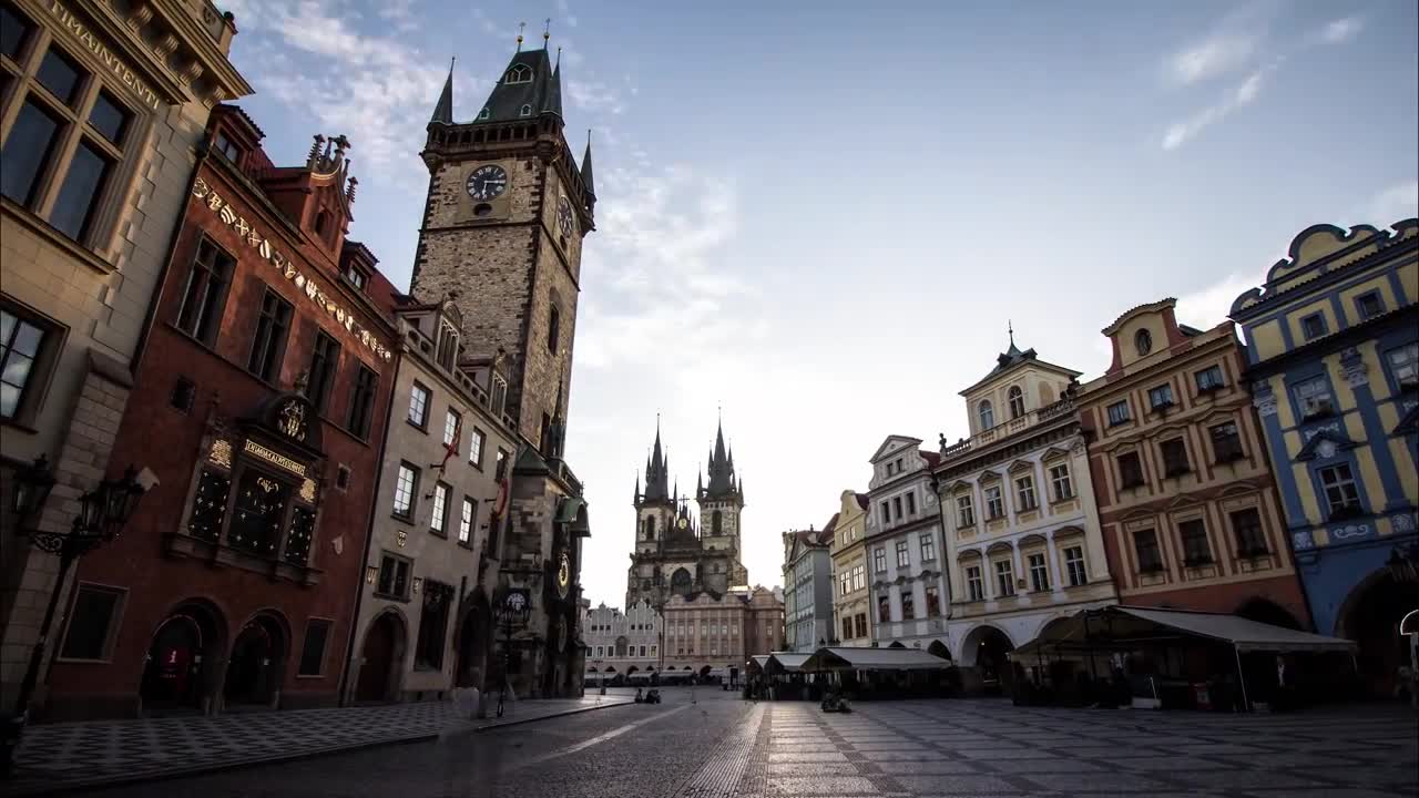 Colors of Prague - Timelapse