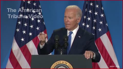 Biden Loses It, Randomly Shouts During Press Conference [WATCH]