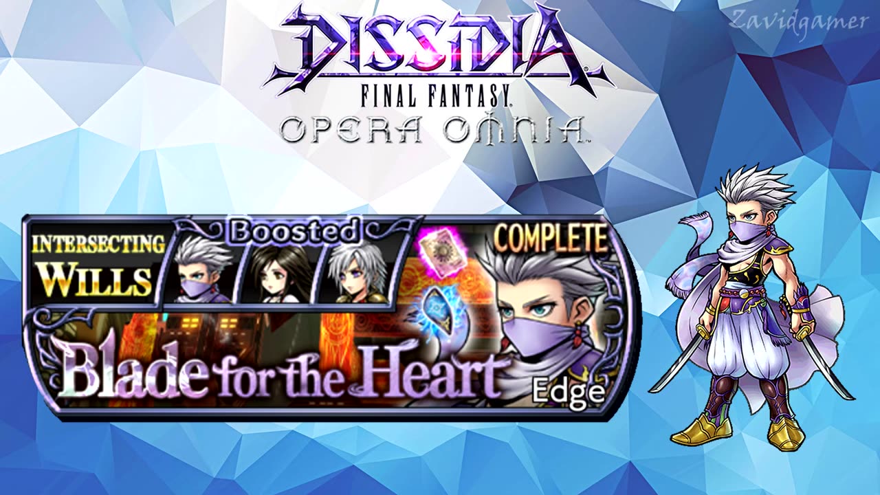 DFFOO Cutscenes Intersecting Wills 10 Edge Blade for the heart (No gameplay)