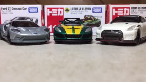 Showing another 3 cars in my TOMICA collection