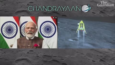 Chandrayaan-3 makes historic moon landing