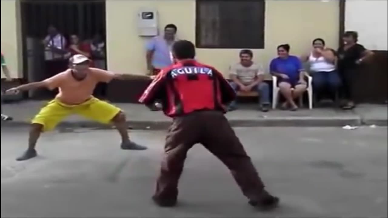 Drunk fighting