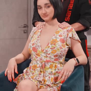 Extreme chiropractic adjustment and back cracks for Mary