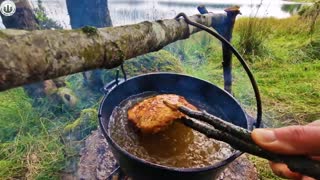 Fried Chicken Crunchiness ASMR cooking