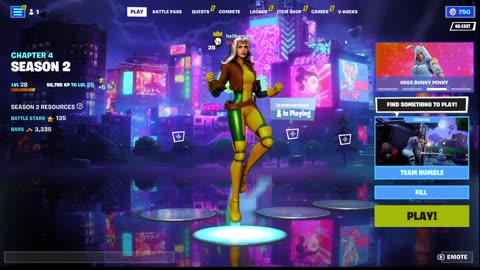 playing fornite