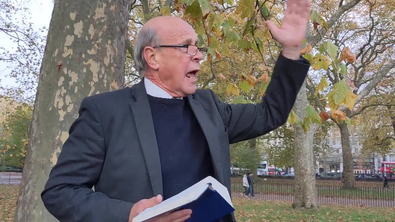 John Sherwood - Son of God - Speakers Corner Hyde Park London