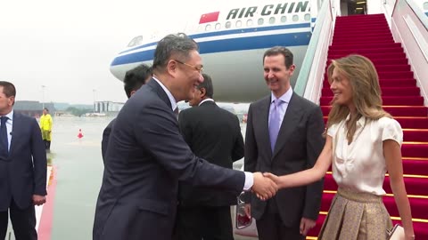 Bashar Al-Assad Welcomed In China