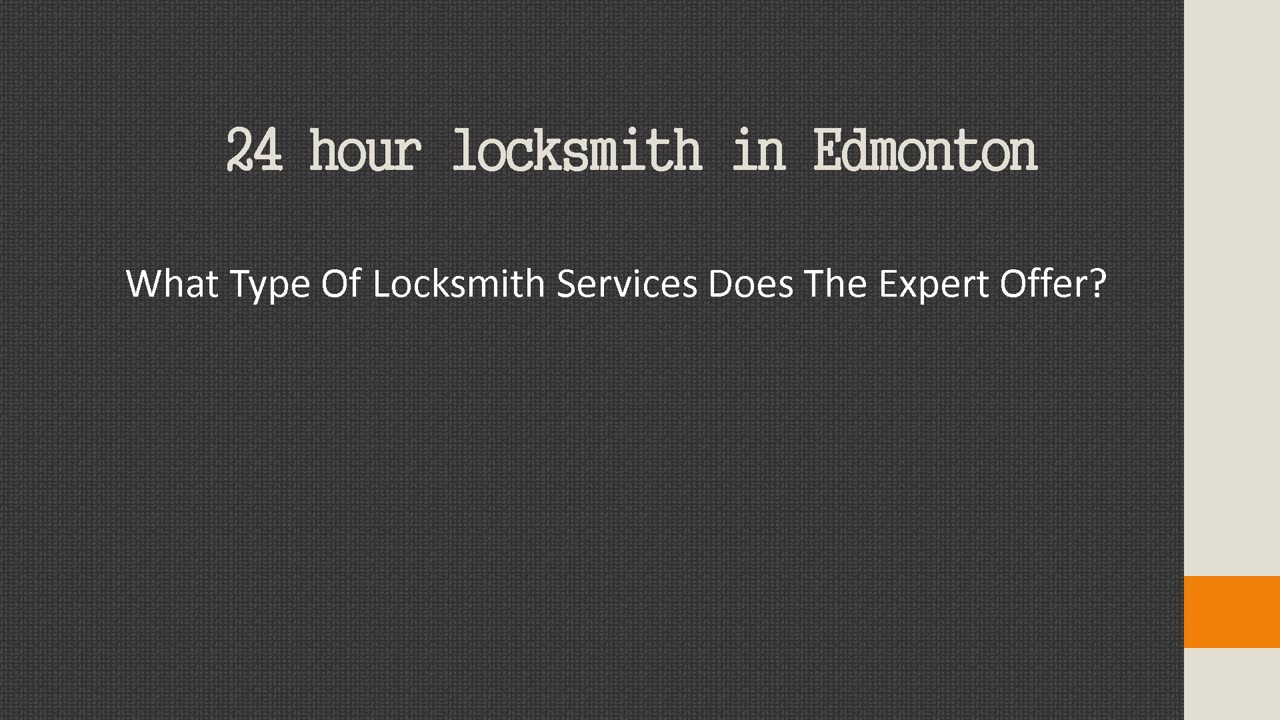 What Type Of Locksmith Services Performs The Qualified Deal?