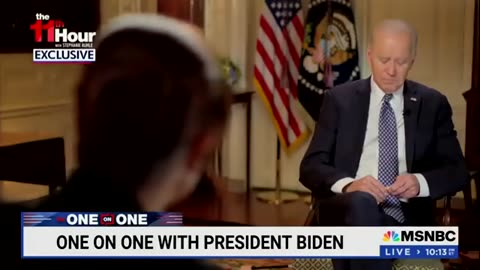 Can't let Obama Win, Pedo Joe Struggles to Get Trump’s Name Right in a Softball Interview With MSDNC