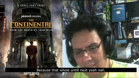 THE CONTINENTAL TRAILER REACCION/REACTION