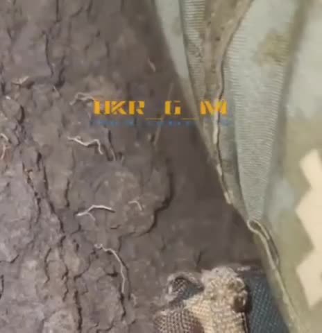Ukraine soldiers record moment their trench is hit by Russian artillery