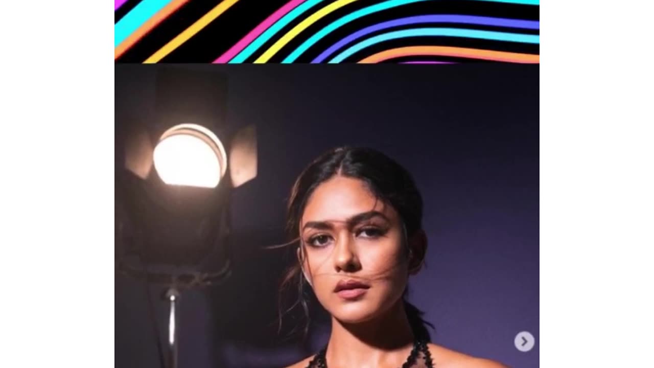 Mrunal Thakur slays in black, fans call her a fashion icon #shorts #youtubeshorts