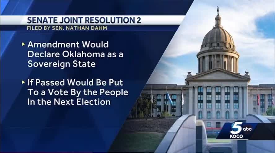 Oklahoma Applying to Become a Sovereign State