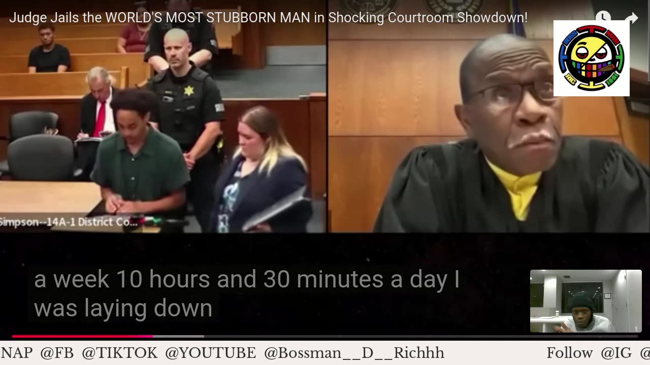 JUDGE send him to Jail for escaping (EP 01)