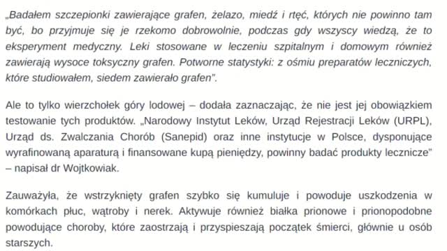 Polski rząd powiadomiony o przestępstwie
