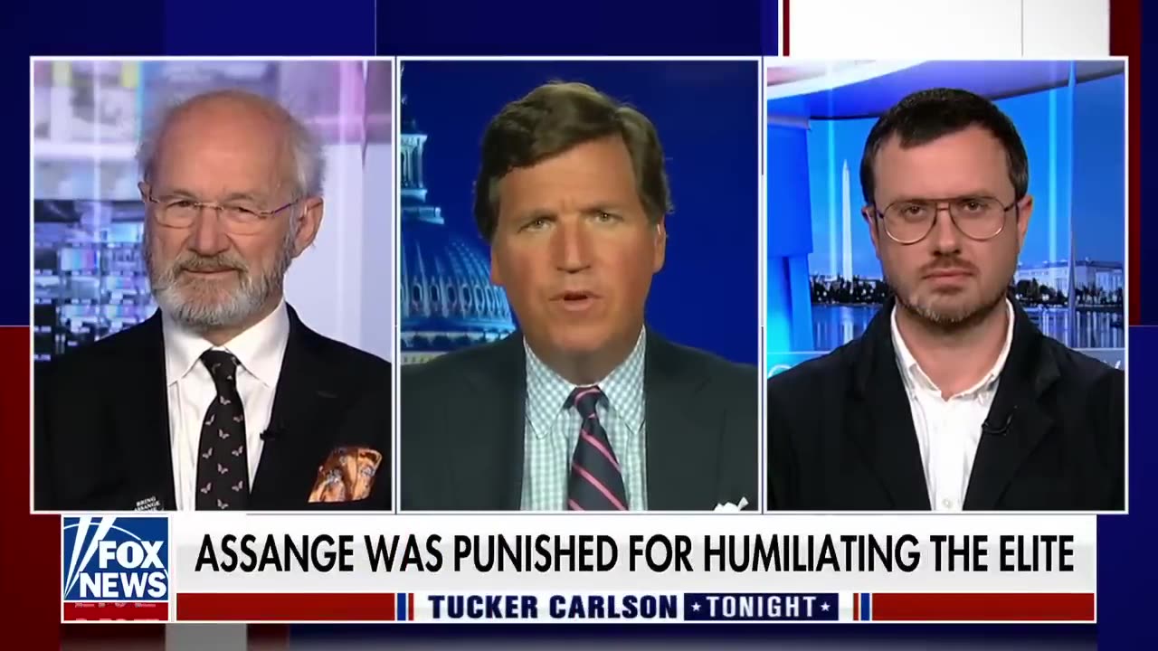 Julian Assange’s family tells Tucker Carlson why the DOJ wants to keep him behind bars